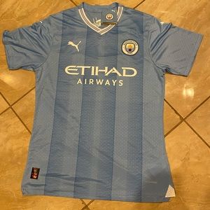 23/24 Manchester City Home Premier League Player Jersey 9 Haaland